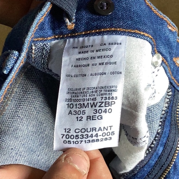 Boys Youth Wrangler Jeans - Picture 6 of 9